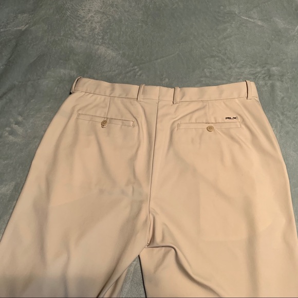 POLO RLX Cream Golf Pants - Picture 3 of 5
